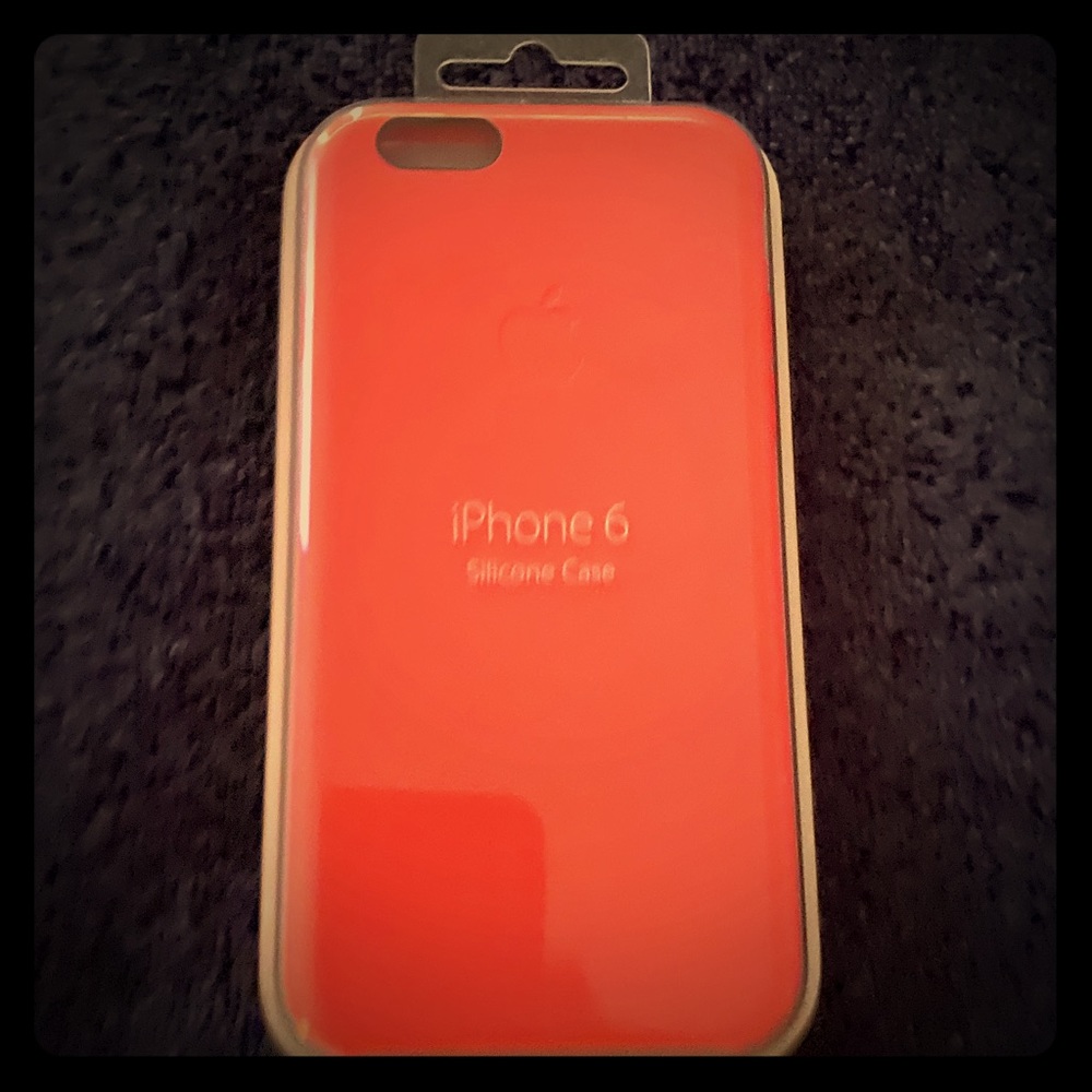 iPhone 6 pink case.
